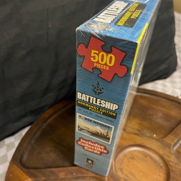 NEW & SEALED Hasbro BATTLESHIP Normandy Edition 500 Piece Puzzle - Picture 2 of 7